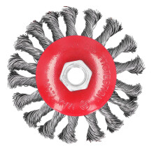 Wire wheel, steel wire twisted wire brush wheel, cup brush, metal grinding brush, rotary wire wheel for polishing with drills