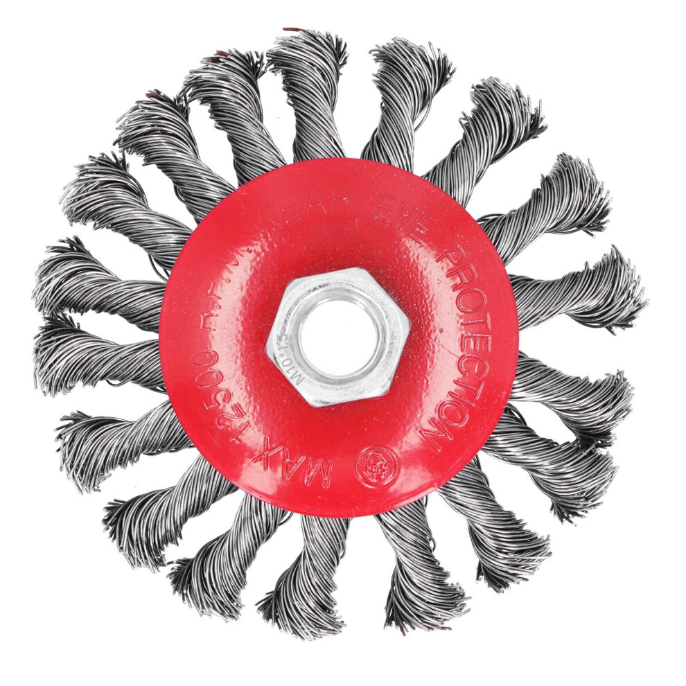 Wire Wheel, Steel Wire Twisted Wire Brush Wheel, Cup Brush, Metal Grinding Brush, Rotary Wire Wheel For Polishing With Drills 9412369291301
