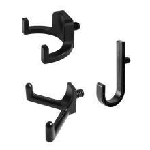 Set van 3 multifunctionele garagehaken ABS-materialen voor het