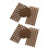 2 STKS Herbruikbare Plastic Alfabetten Nummersymbool Cookie 1