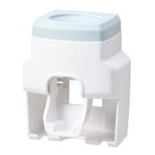 Automatic Toothpaste Dispenser, Wall Mounted Hands Free Toothbrush Holder for Hygienic Bathroom Organization (Small Size)