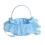 Panier de décoration de roses romantiques, doublure en-Bleu 1
