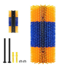Universal Scratch Brush Horse with 2 Screws Half Round Horse Brush 51 cm