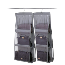 Organisateur de placard multifonctionnel, en tissu non tissé transparent, avec fenêtre transparente et matériaux de haute qualité. Optimisez