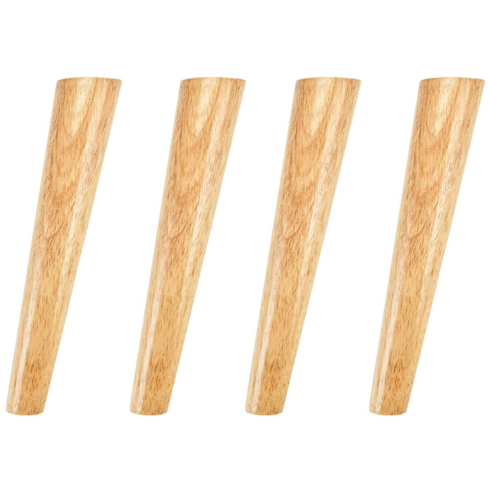 Mid-Century Modern Style Furniture Legs, Durable Hardwood Construction For Longevity, Replacement Feet That Are Easy To Install On Sofas And 9128293712965