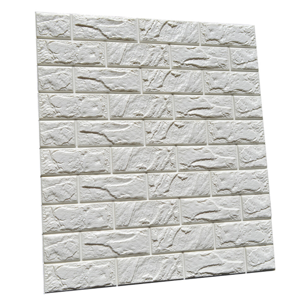 Innovative Interior Revitalization, Faux Brick Wall Decoration, Peel And Stick For Instant Transformation, No Damage Removal Ensures Hassle-Free Updat 9148971320107