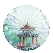 Chinese Silk Umbrella with Durable Bamboo Frame for Weddings and Cultural Festivals Ref: 5594