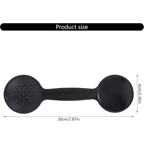 Handheld Optometry Pin Hole Occluder for Eye Exams - Professional Test Tool, Double Use, White, Durable Design 1
