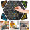 Geometric chain chess puzzle, triangular chess, tabletop game, family, interactive exercise, thinking, children's logic 4