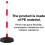 Traffic Warning Pile Movable Delineator Post With Reflective Crossing Sign, Adjustable Safety Column 5