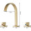 Kitchen Faucet Sink Mounted Rotatable Spray Single Lever Wall Mount Black 3