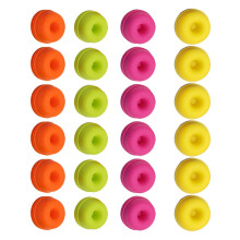 24 Silicone Cupcake Case Heat Resistant-Colorful colors