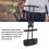Quick Release PP Plastic Bow Arrow Holder for 5 Arrows, 12.6x13.8x34cm 4