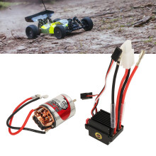 320A ESC & 540 Brushed Motor for 7.4V RC Cars - Smooth & Powerful