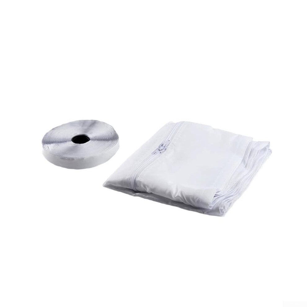 Mobile Air Conditioner Baffle Cloth For Window Sealing Kit, Double Hole Skylight Seal, Easy Install 400Cm 9412369292124