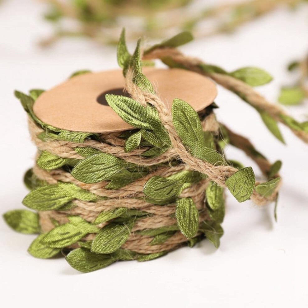 5M Natural Jute Twine Rope For Gift Wrapping Crafts And Wedding Party Decorations 9189345120954