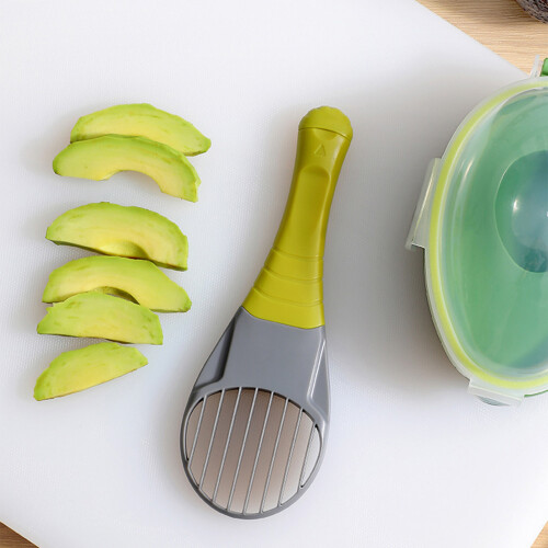 Avocado Fruit Scooper and Slicer 3 in 1 Multipurpose Tool with 1