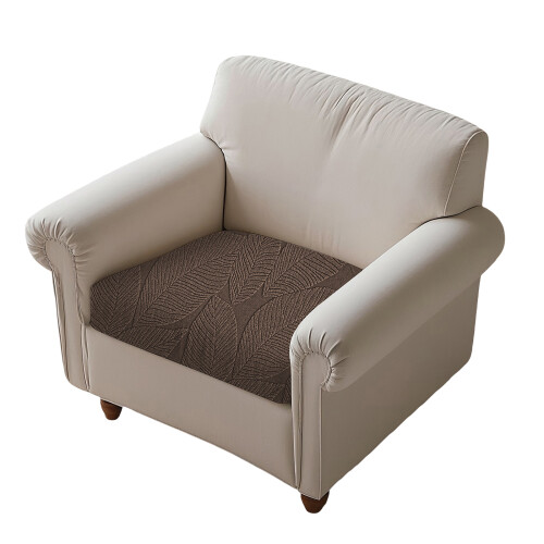 Housse de coussin de canapé extensible, matériaux en-M café