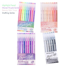 4 Pieces Fluorescent Notebook Pen Set