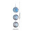 Finition miroir ronde, dispositif anti-oiseaux,-3 articles 4