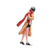 Tiny Resins verzamelfiguren, schaal 1:64, gekleurd-Trenchcoat