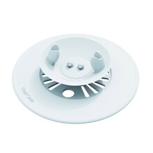 Creative Mug Covers Food Grade Silicone Hot Cup Lids-Light blue