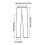 Solid Color EVA Rain Pants Waterproof Windproof Design-Blue 4