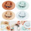 Creative Mug Covers Food Grade Silicone Hot Cup Lids-Light blue 3