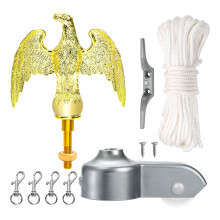 Flagpole Hardware Repair Part Set Weather Resistant Flag