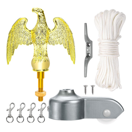Flagpole Hardware Repair Part Set Weather Resistant Flag