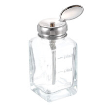 Solvent Alcohol Dispenser 180ml Conical Pump Bottle with Stainless Steel Tube Ref: 2571