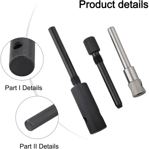 3PCS Engine Timing Tool Kit for Dacia Duster 1.5 1.9 DCi with Accurate Pulley Locking Adjustment 2