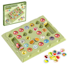 Matching Game for Kids, TwoPlayer Learning FlipandMatch Board Game – Fun Logic Toy for Families, Friends, Girls, and Children