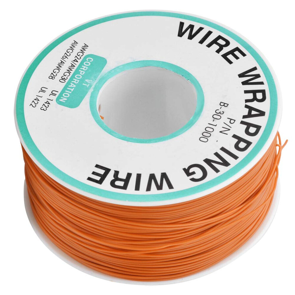 300M Tin Plated Copper Wire Wrapping 30Awg Low Resistance Jumper Wire For Pcb Soldering 9189345121609