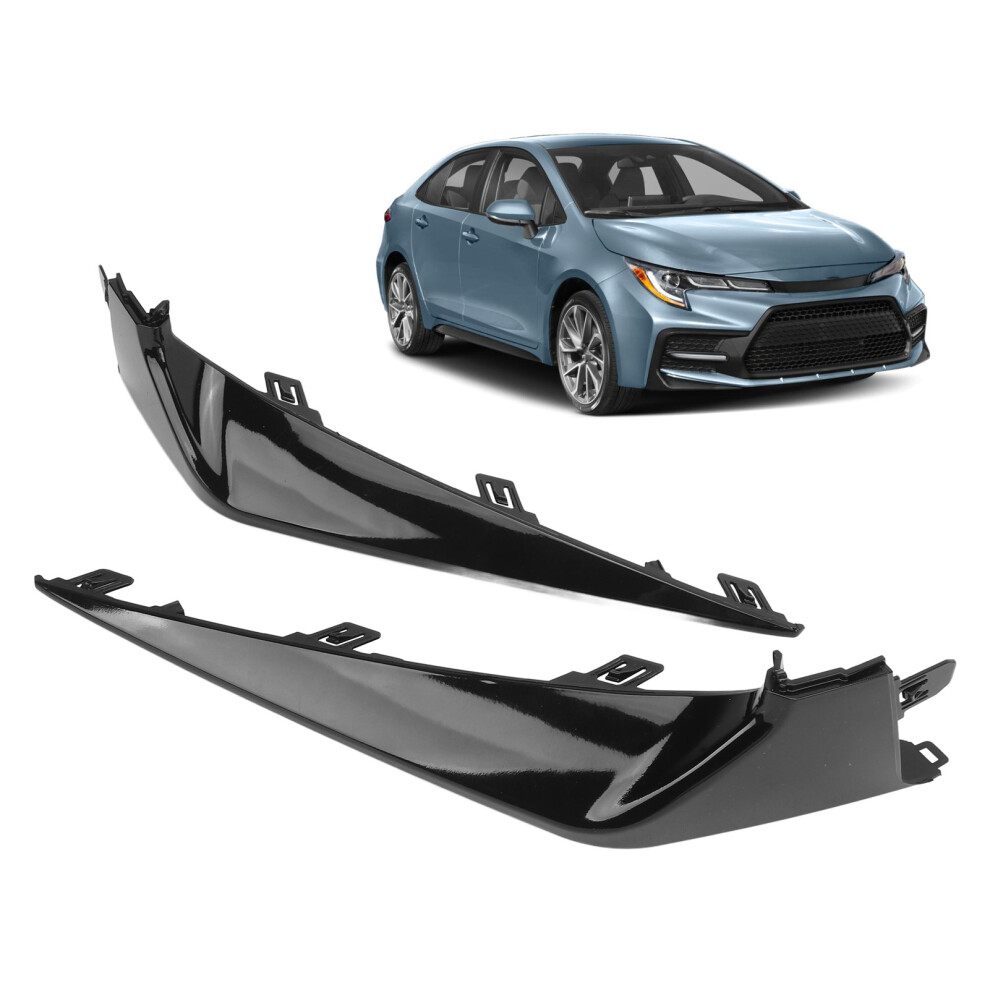 2020 Toyota Corolla Se Bumper Grill Trim Molding Pair - Easy Install 4691368796481