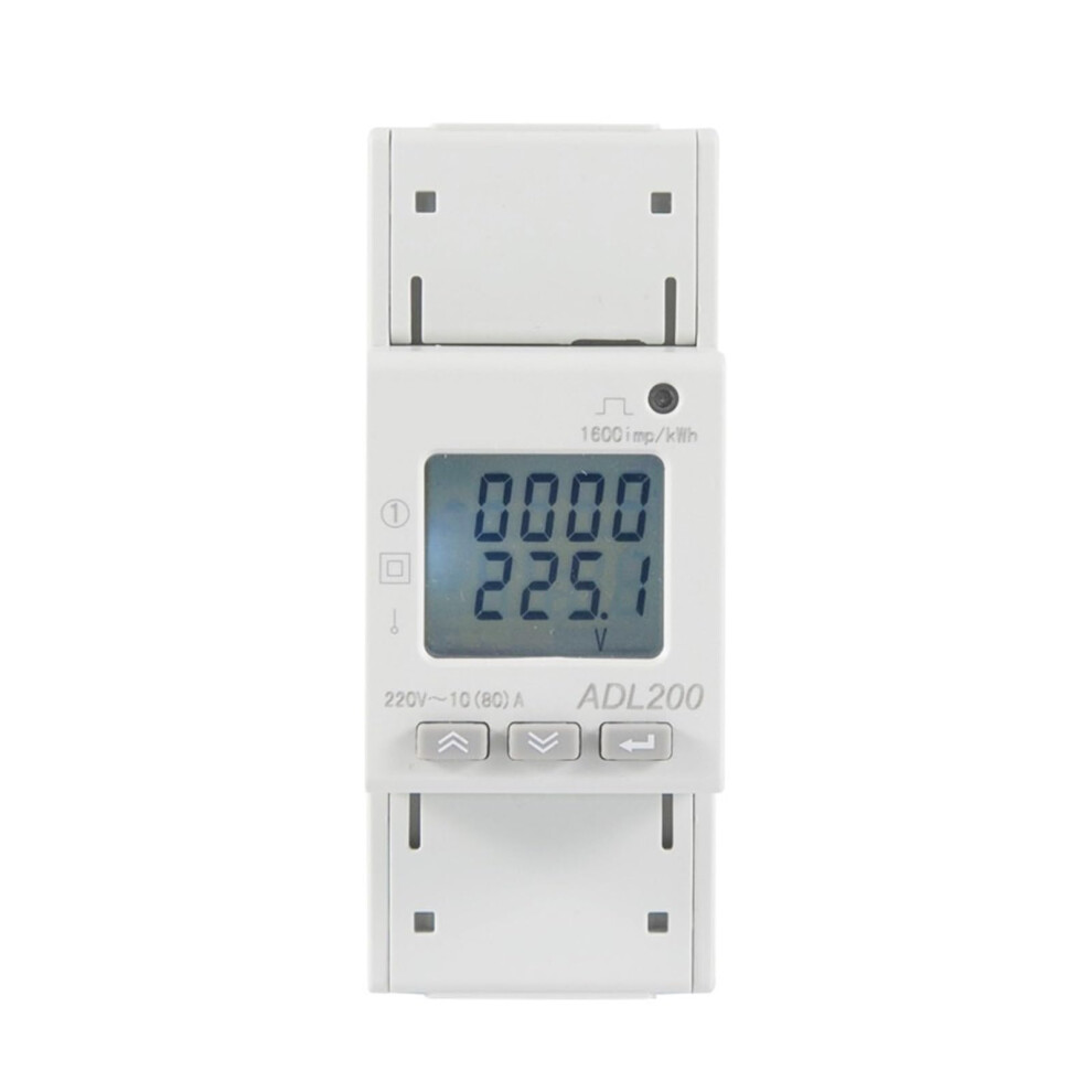 Adl200/C 10(80) A 220V Singlephase Energy Kwh Meter (Multitariff) Din Rail220v Multitariff 9365049038355