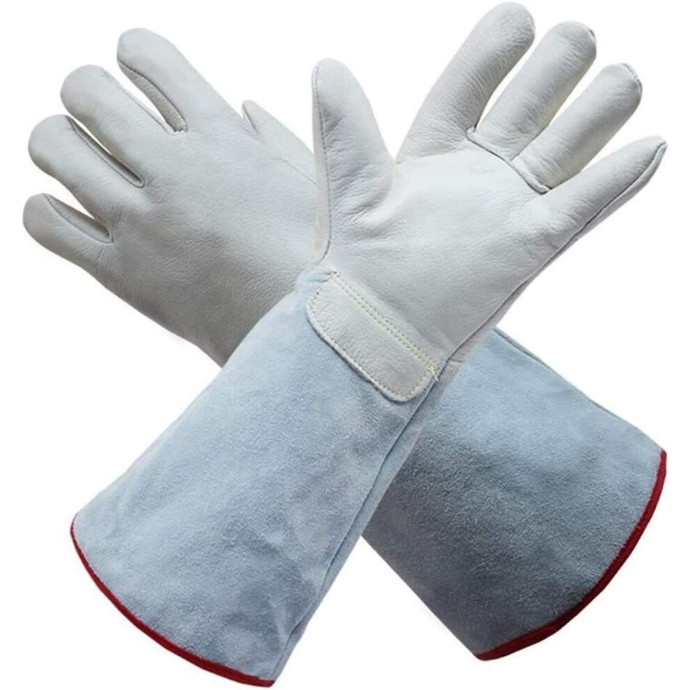 Gardening, Work, Welding, Heat And Fireproof, Leather, Liquid Nitrogen Gloves 9365049038409