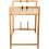 Expandable Bamboo Kitchen Shelf, Multi-purpose Microwave Stand with Hooks, Compact Design for Efficient Organisation, Easy-to-Adjust Length, Five-Year 4