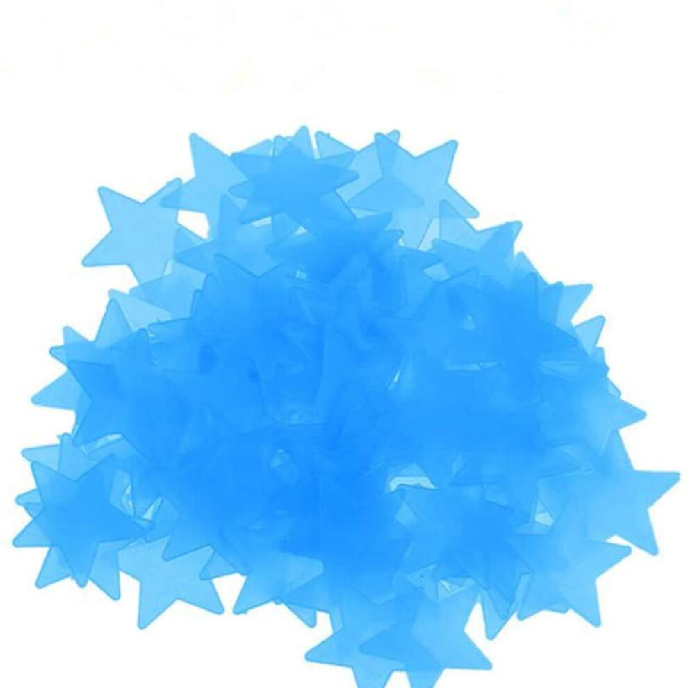 Luminous Wall Stickers, Kids Room Decoration Glow In Dark 3D Stars For Home Art Decor, Smooth Surface Application Ideal For Bedroom Nursery Room