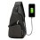 Τσάντα ώμου Crossbody για καθημερινές μετακινήσεις, πολυχρηστικό σακίδιο ταξιδιού με 1