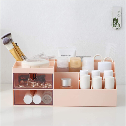 Chic Design Clear Καλλυντικά Αποθήκευση Οργάνωση Μακιγιάζ, Αδιάβροχο Ακρυλικό Οργάνωση