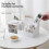 Chic Design Clear Καλλυντικά Αποθήκευση Οργάνωση Μακιγιάζ, Αδιάβροχο Ακρυλικό Οργάνωση 5