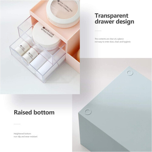 Chic Design Clear Καλλυντικά Αποθήκευση Οργάνωση Μακιγιάζ, Αδιάβροχο Ακρυλικό Οργάνωση 2
