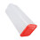 Large Red Plastic Bread Storage Box 13x34.5cm, Sealed Container 11