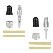 Bicycles Valves Adapter Set Flexible Universal Bike Valve Adapters for Schrader and Presta 1 Set
