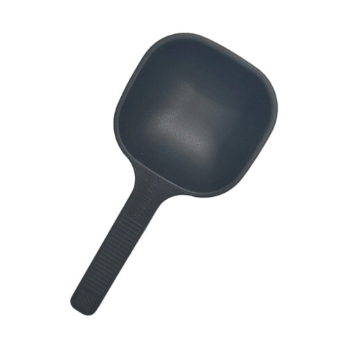 Portable Coffee Bean Measuring Spoon Durable-Black short handle