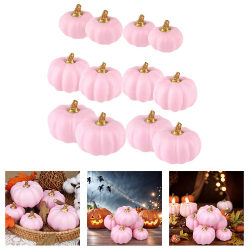 12pcs Foam Pumpkins Interchangeable Display Accessories For 1