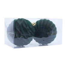 Shatterproof Christmas Ball Baubles Ornament For Tree-Navy blue