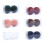 2Pcs Christmas Baubles Ornament Shatterproof-Navy blue 2