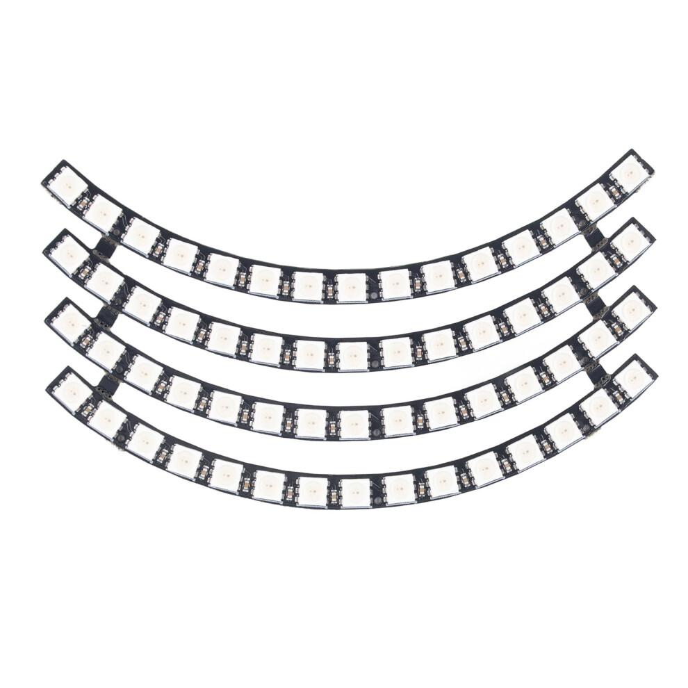 Round Rgb Led Module Ws2812 5050 5V For Home Decor & Microcontroller Support 4661368798075